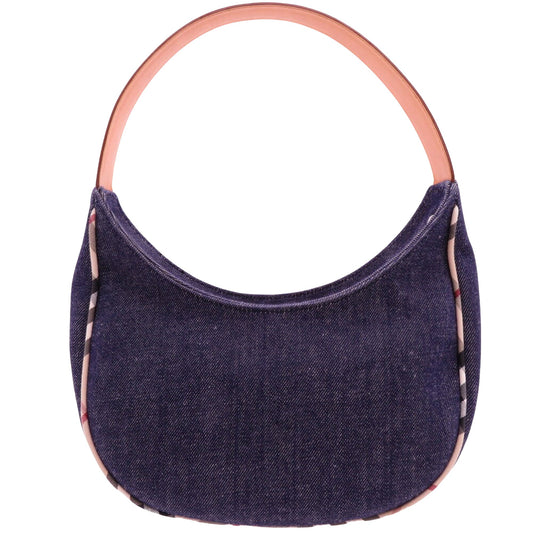 Burberry Nova Check, Navy, Denim - Jeans, shoulder