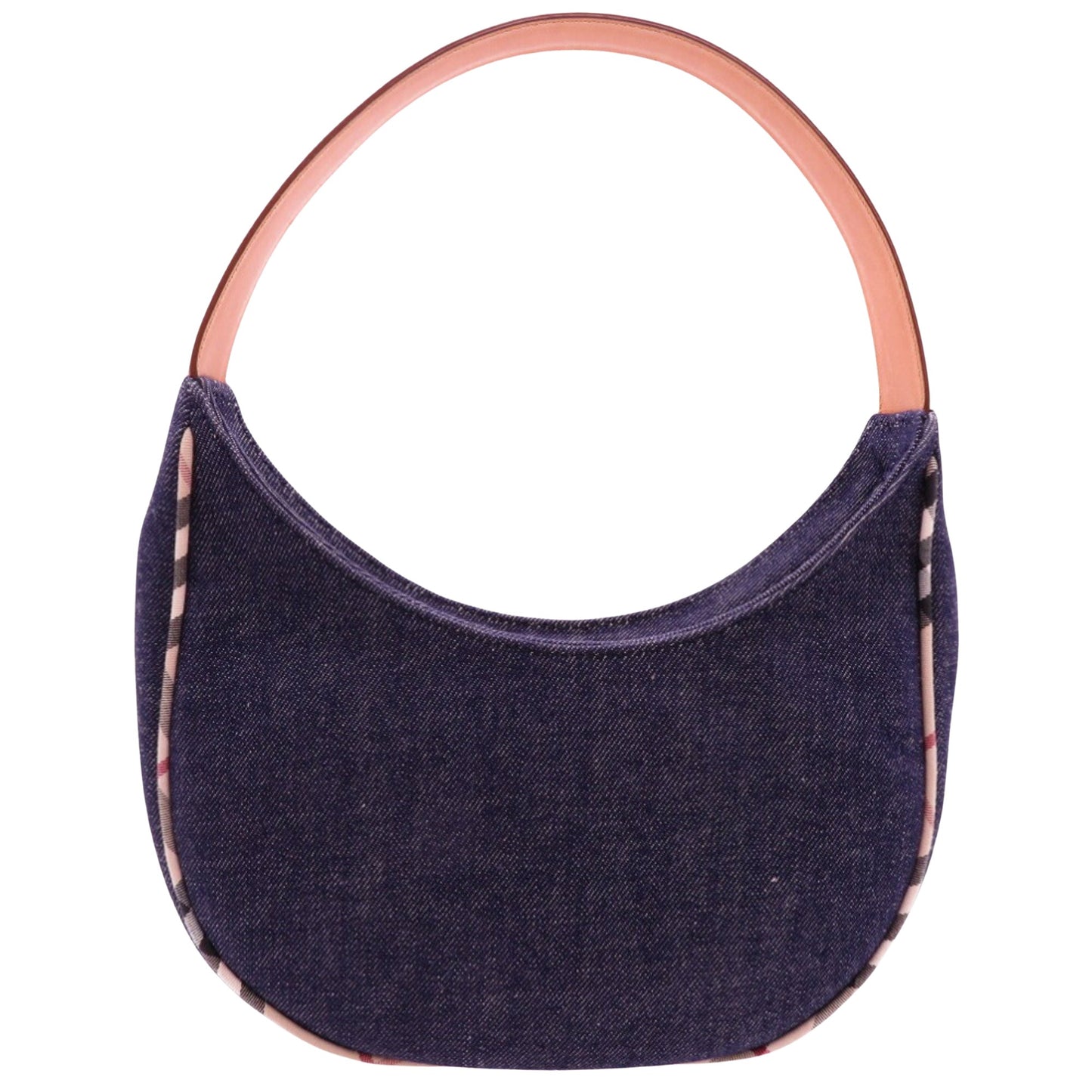 Burberry Nova Check, Navy, Denim - Jeans, shoulder