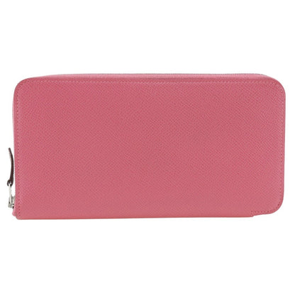 Hermès Azap, Pink, Leather, wallet