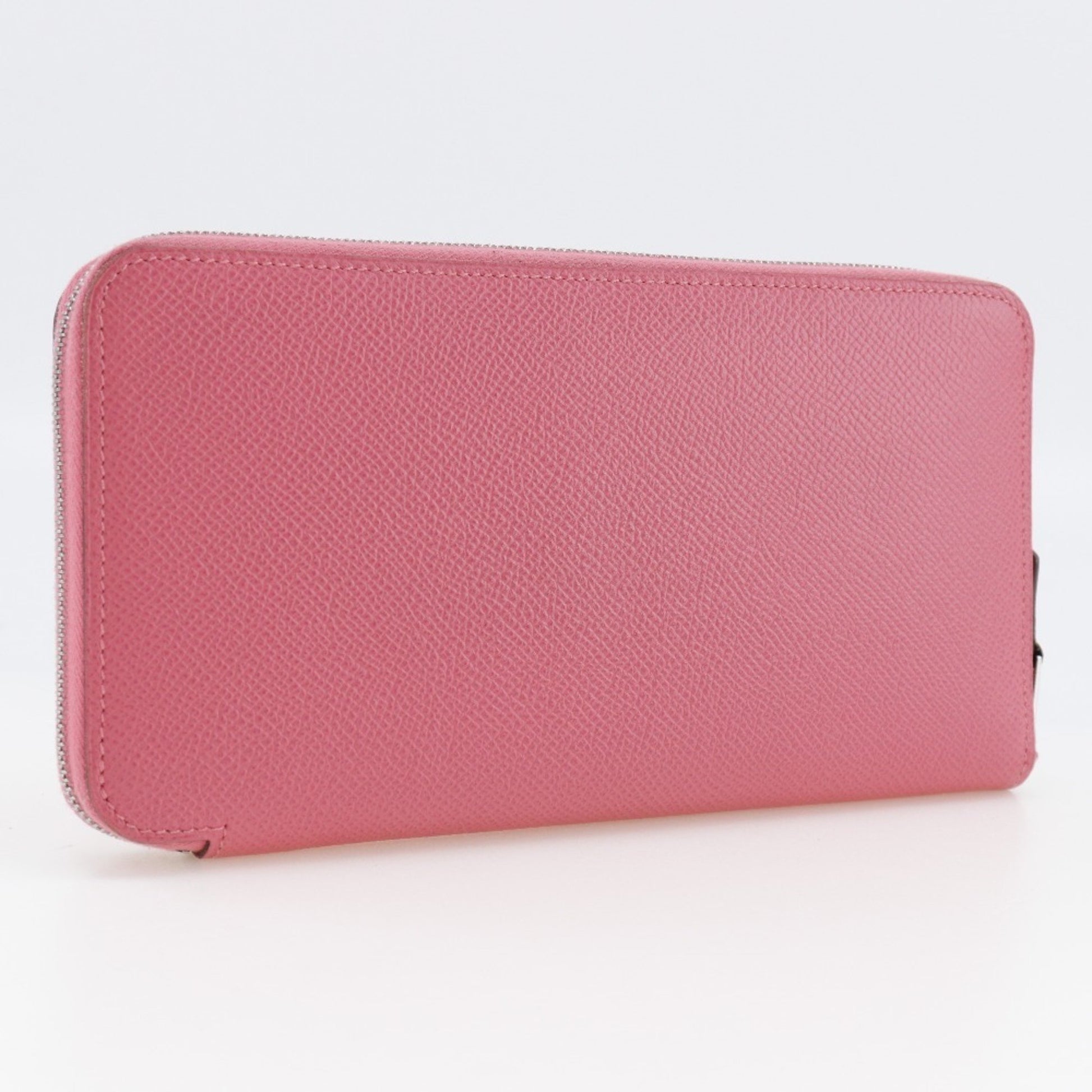 Hermès Azap, Pink, Leather, wallet