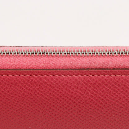 Hermès Azap, Pink, Leather, wallet
