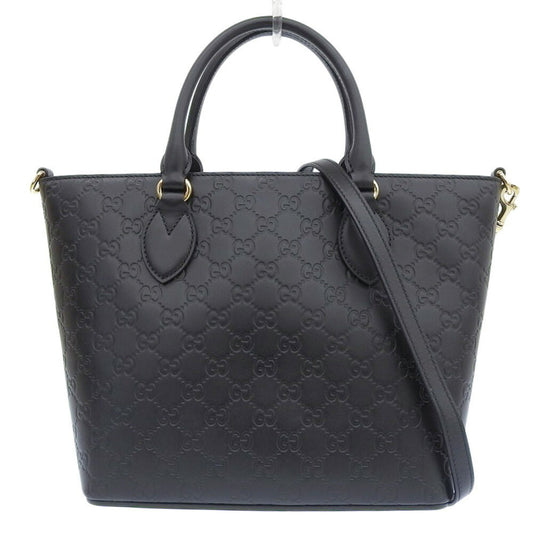 Gucci Guccissima, Black, Leather, handbag