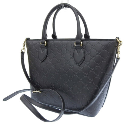 Gucci Guccissima, Black, Leather, handbag