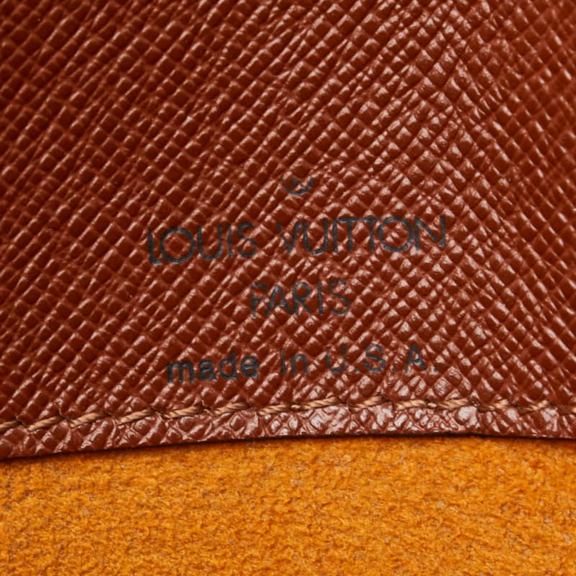 Louis Vuitton Musette Tango, Brown, Canvas, shoulder