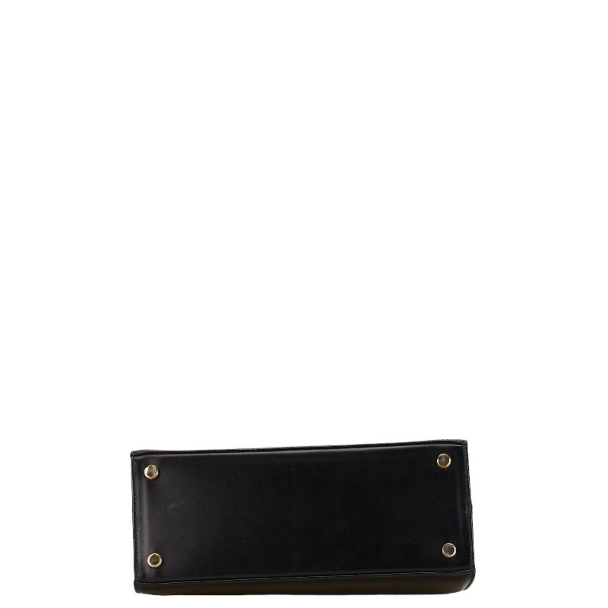 Salvatore Ferragamo Vara, Black, Leather, handbag