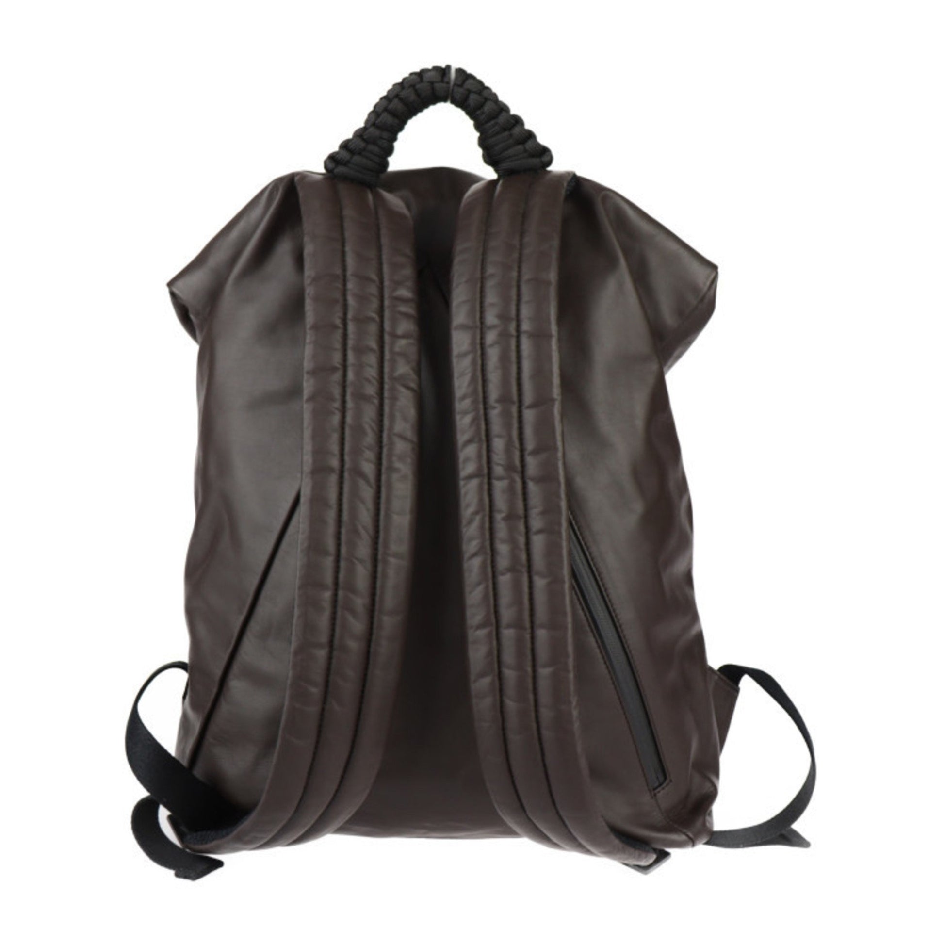 Bottega Veneta, Brown, Leather, backpack