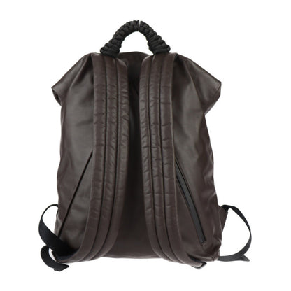 Bottega Veneta, Brown, Leather, backpack