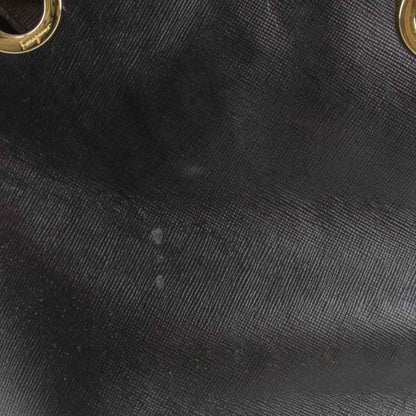 Salvatore Ferragamo, Black, Leather, handbag