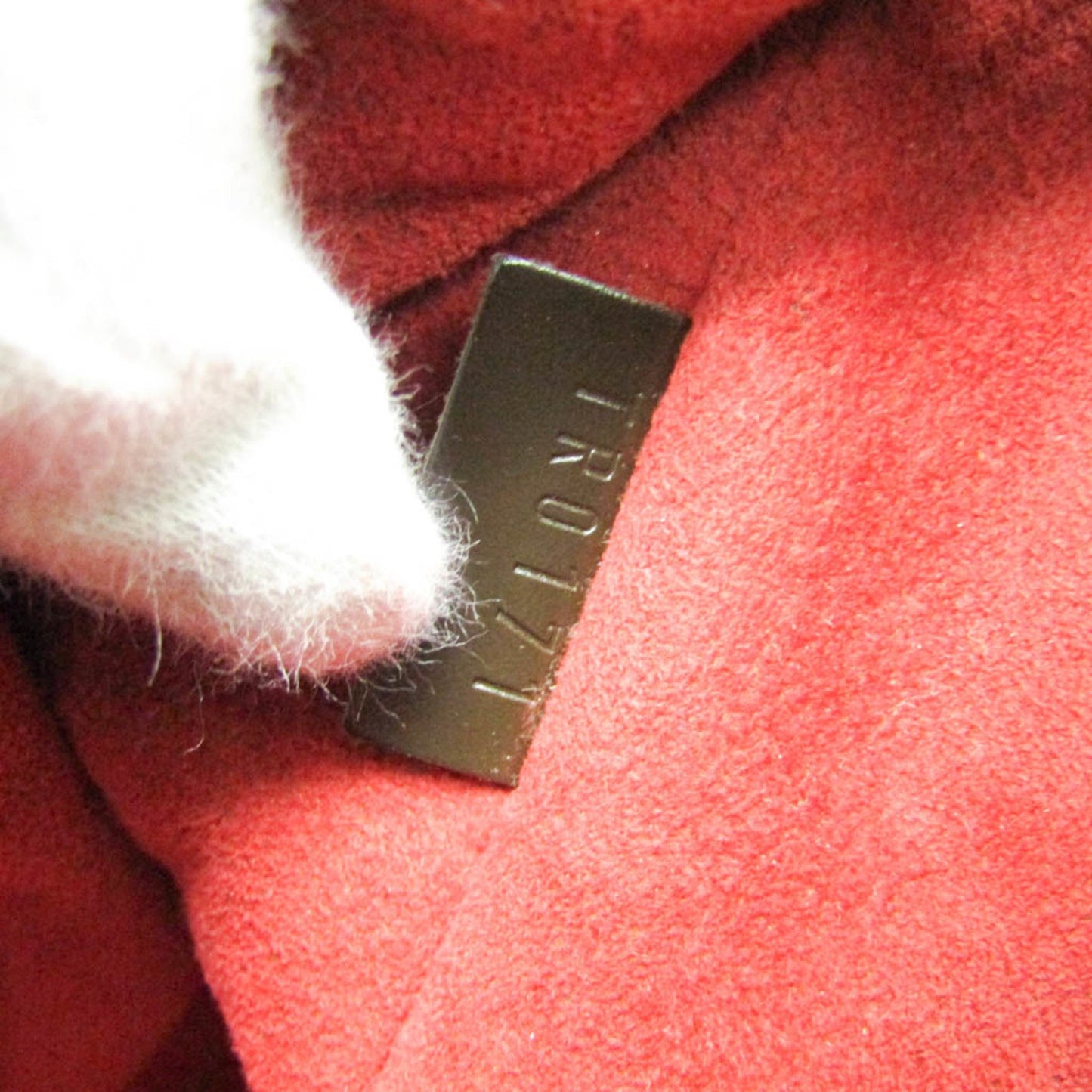 Louis Vuitton Evora, Brown, Canvas, shoulder