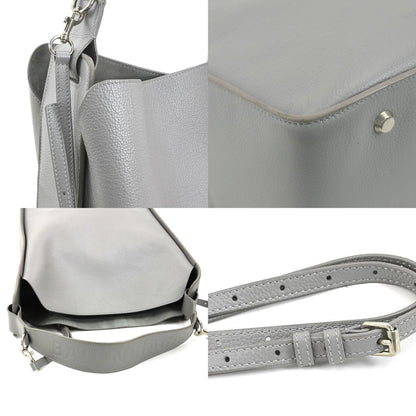 Balenciaga Tool, Grey, Leather, shoulder