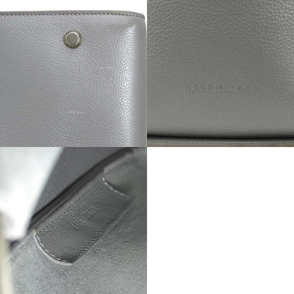 Balenciaga Tool, Grey, Leather, shoulder