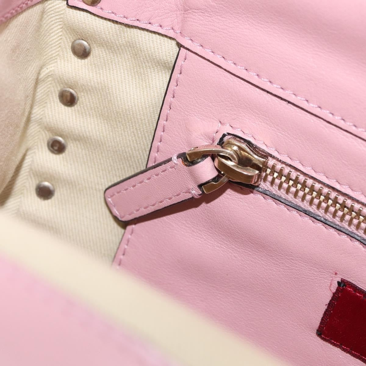 Valentino Garavani Rockstud Soft Leather, Pink, Leather, Tote Bag