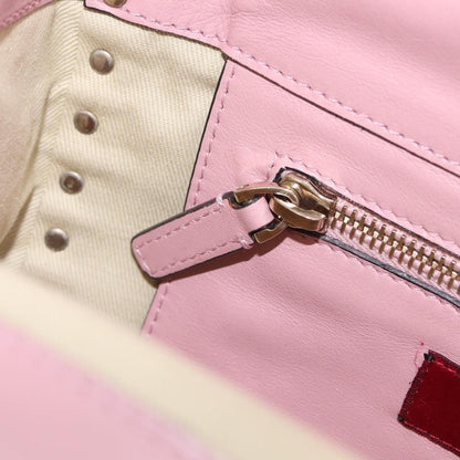 Valentino Garavani Rockstud Soft Leather, Pink, Leather, Tote Bag