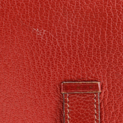 Hermès Béarn, Red, Leather, wallet