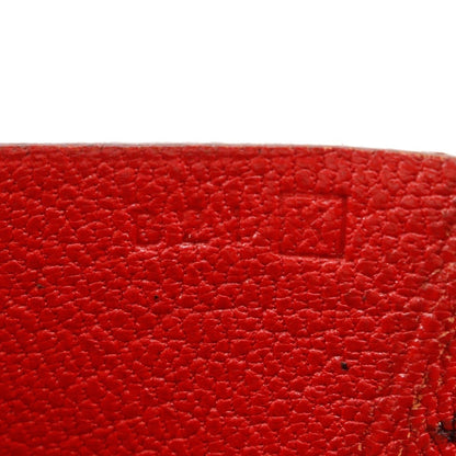 Hermès Béarn, Red, Leather, wallet
