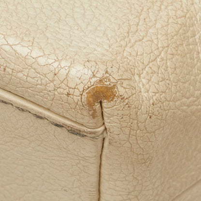 Balenciaga Cabas, White, Leather, tote