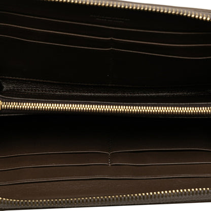 Bottega Veneta Intrecciato, Brown, Leather, wallet
