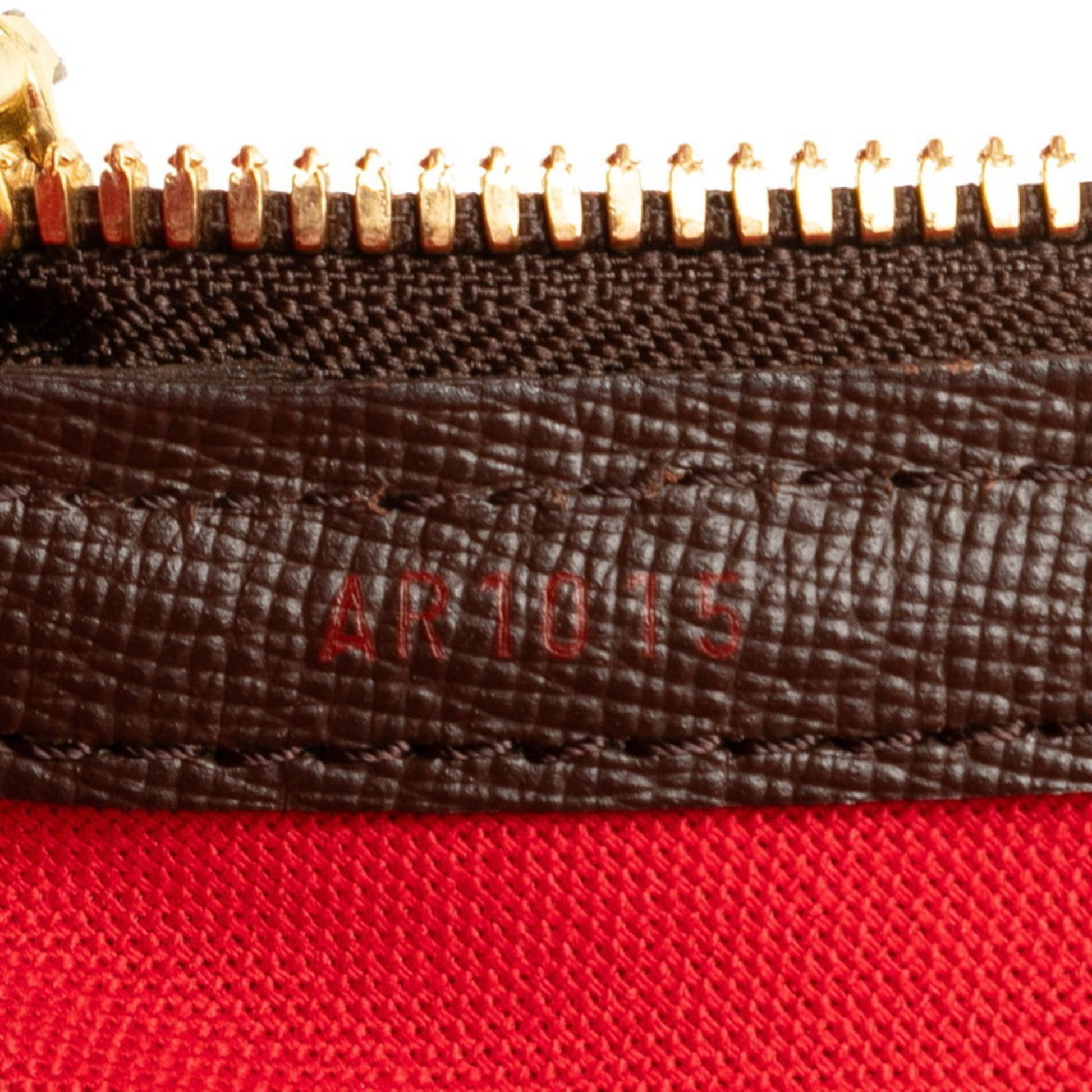 Louis Vuitton Belem PM, Brown, Canvas, shoulder