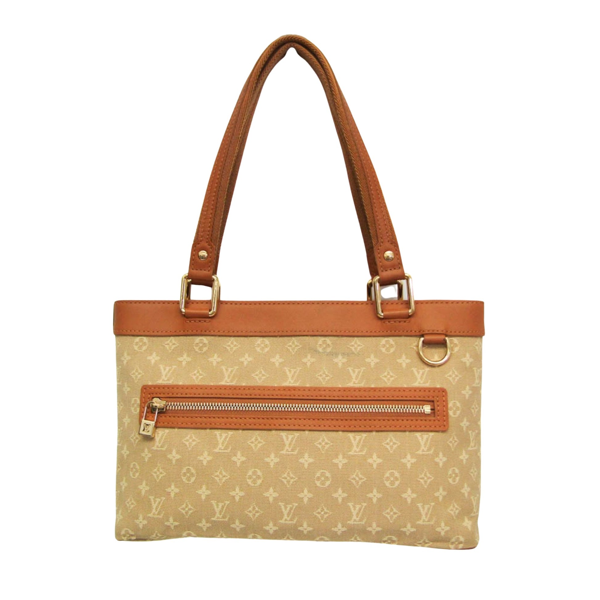 Louis Vuitton Lucille, Beige, Canvas, tote