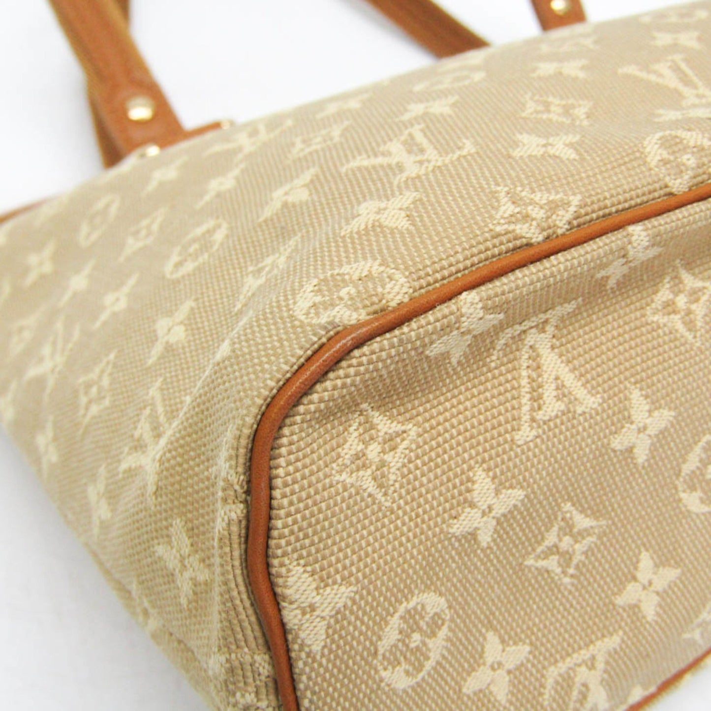 Louis Vuitton Lucille, Beige, Canvas, tote