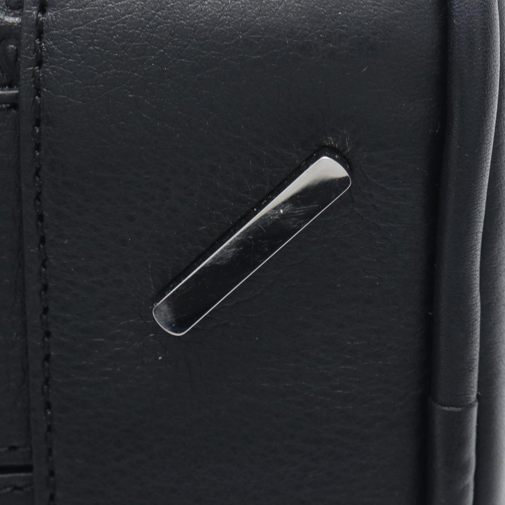 Loewe Amazona 75, Black, Leather, handbag