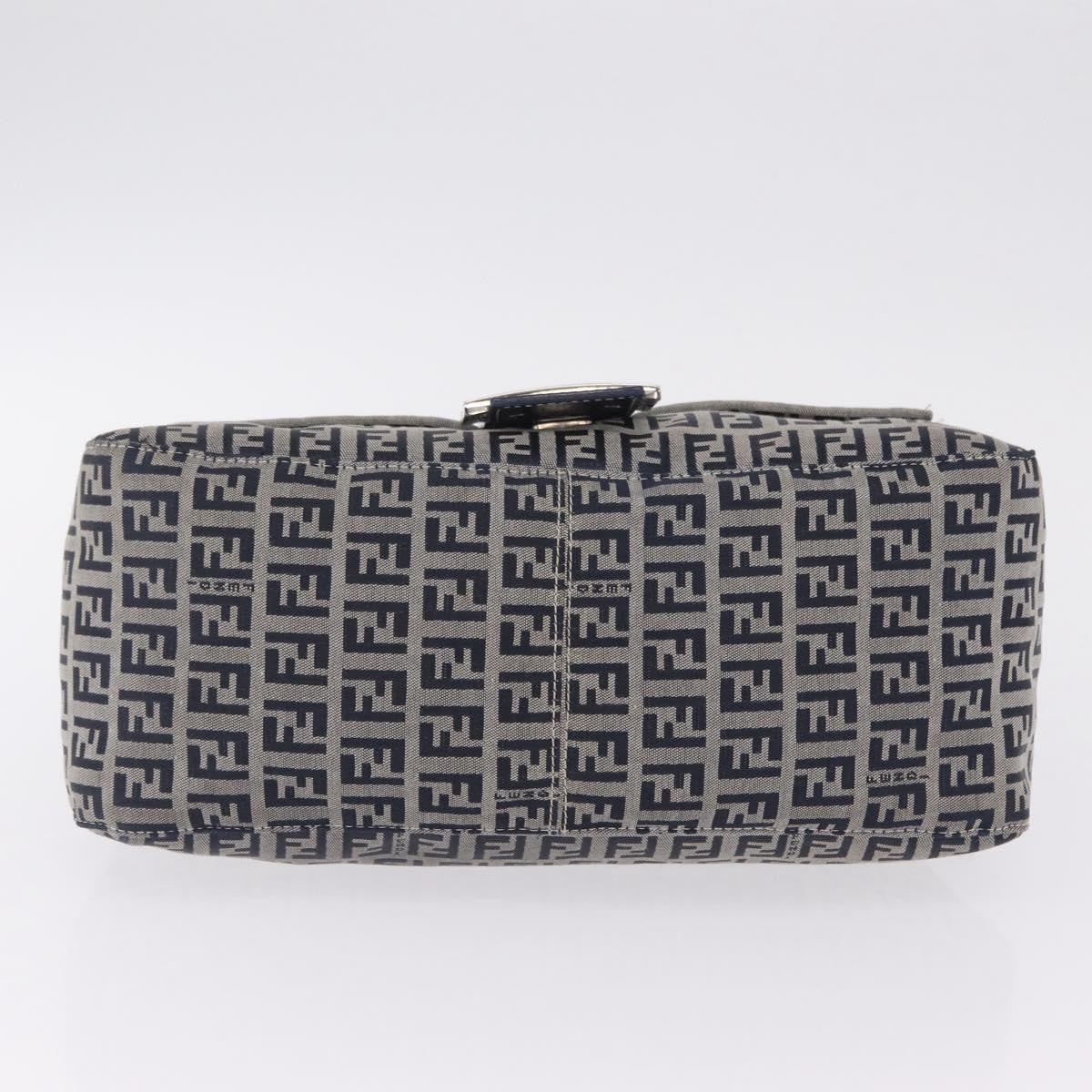 Fendi Fendi mamma baguette Monogram Canvas, Navy, Canvas, Handbag
