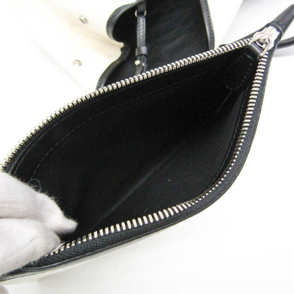 Balenciaga Navy Cabas, White, Canvas, tote