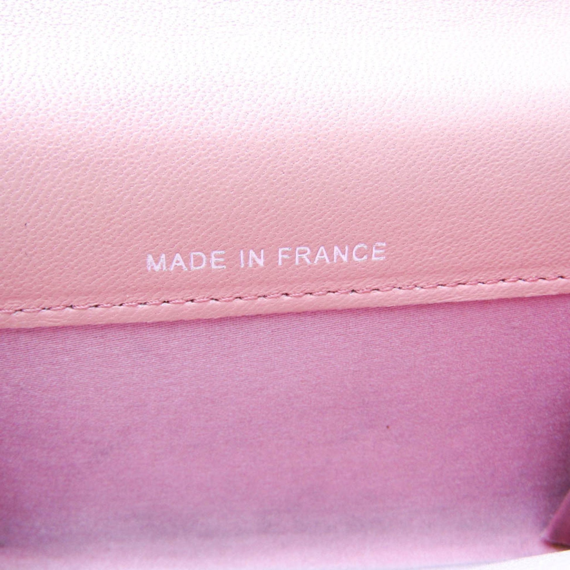 Chanel Camellia, Pink, Leather, wallet