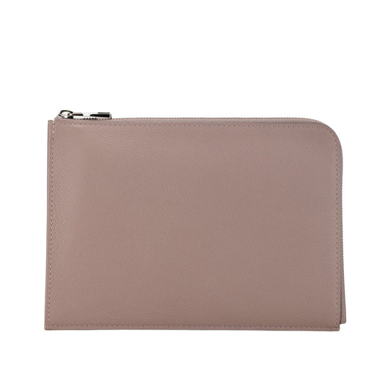 Louis Vuitton Pochette Jour, Grey, Leather, clutch