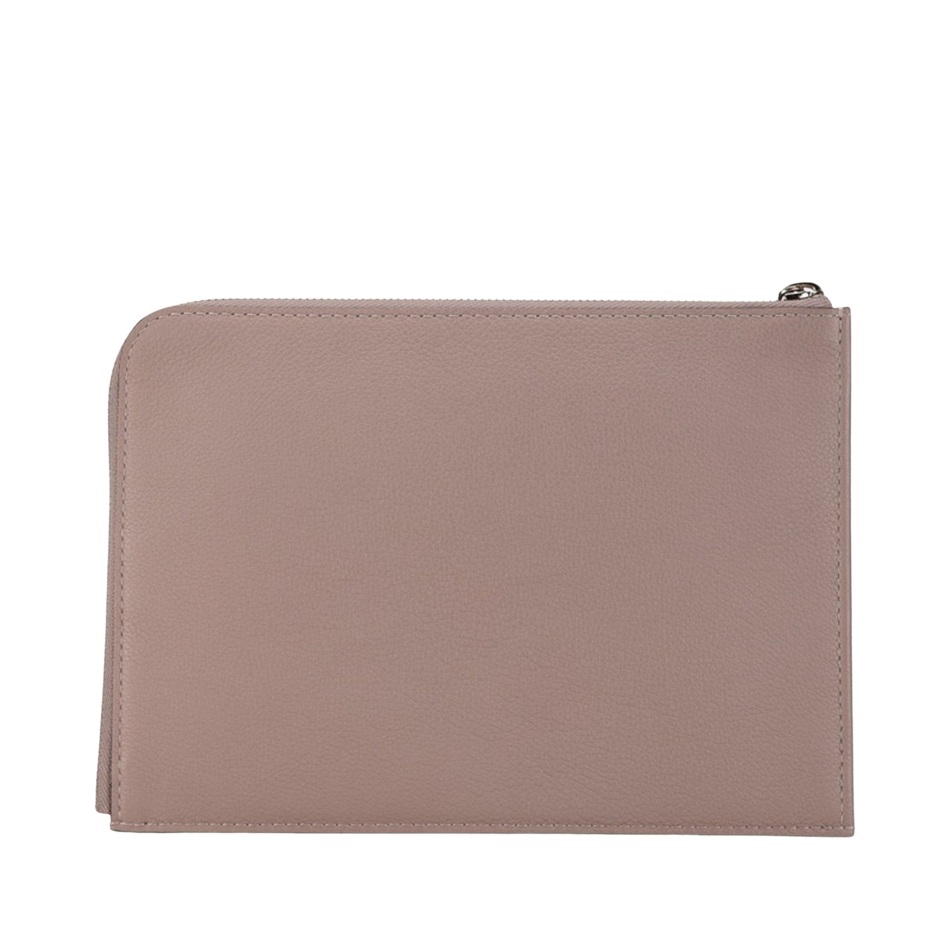 Louis Vuitton Pochette Jour, Grey, Leather, clutch