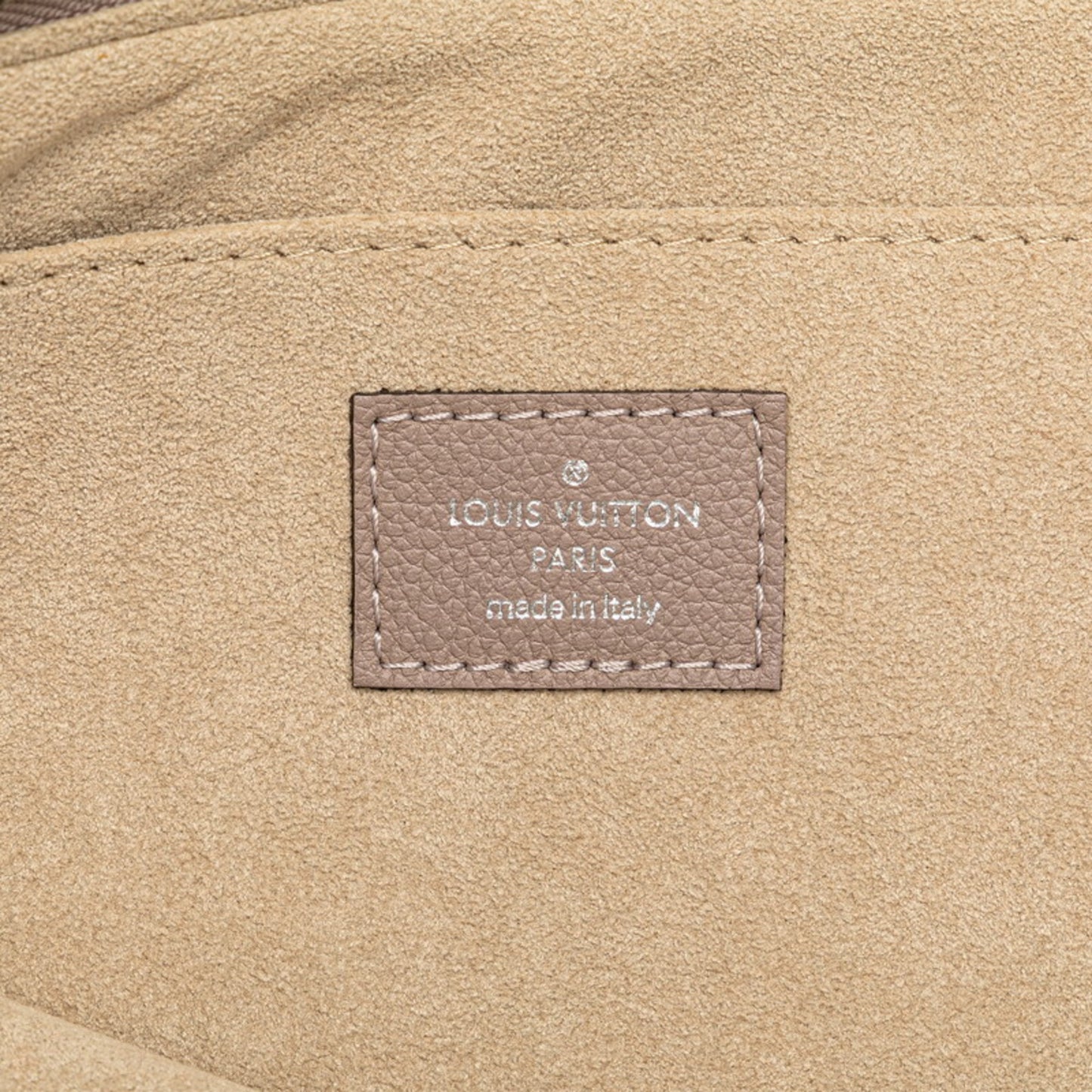Louis Vuitton Pochette Jour, Grey, Leather, clutch