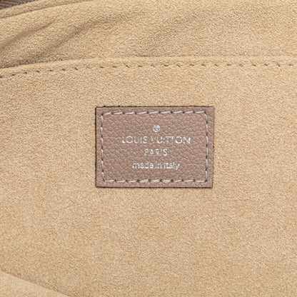Louis Vuitton Pochette Jour, Grey, Leather, clutch