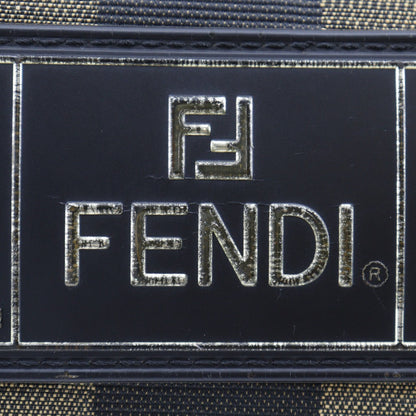 Fendi Pecan, Brown, Canvas, clutch