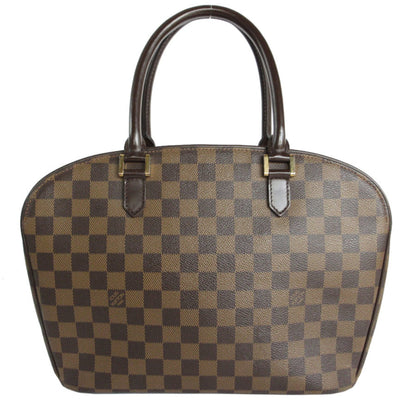 Louis Vuitton Sarria, Brown, Canvas, handbag