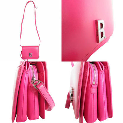 Balenciaga, Pink, Leather, shoulder