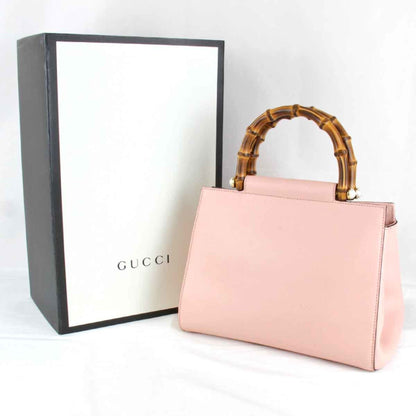 Gucci Nymphaea, Pink, Leather, handbag