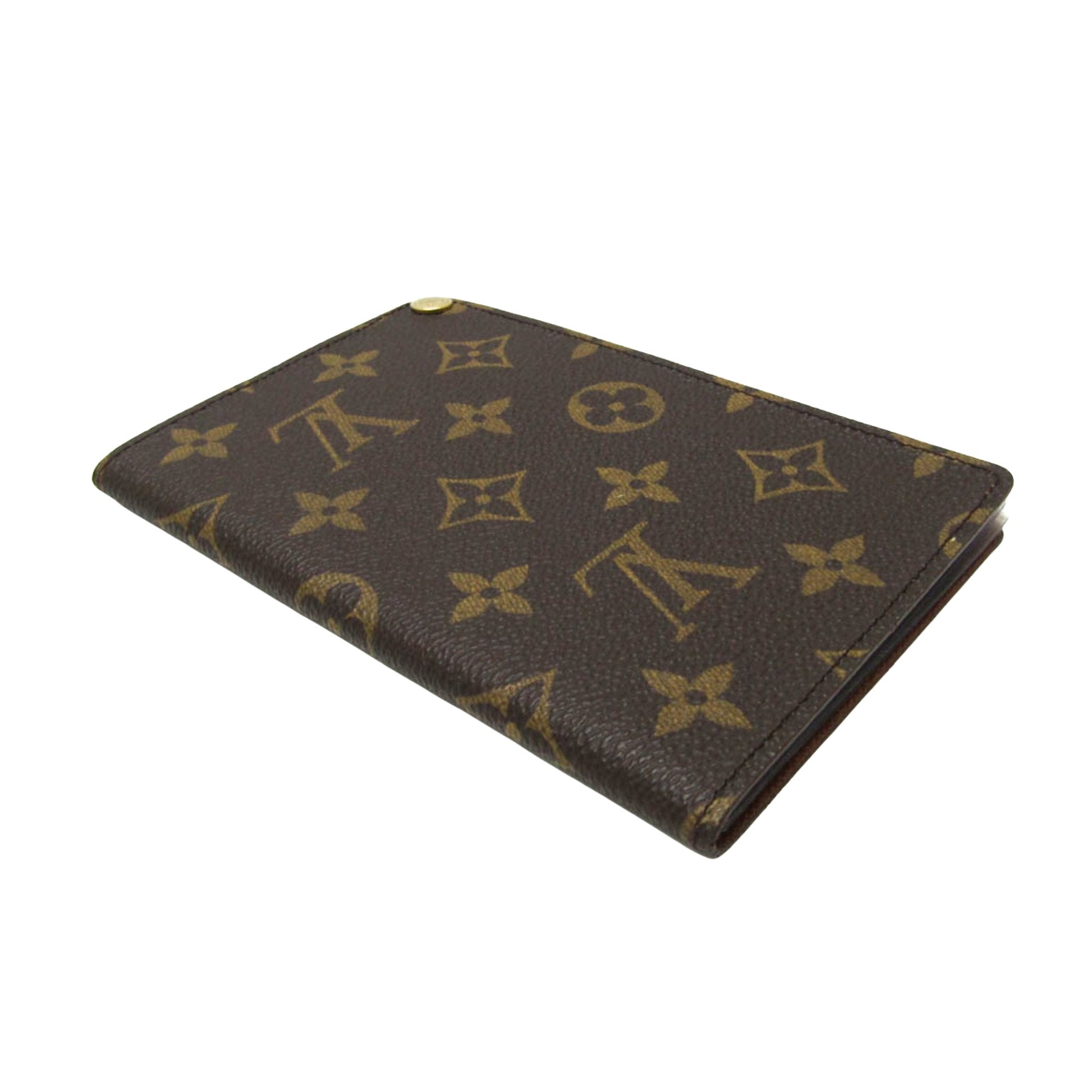 Louis Vuitton, Brown, Canvas, wallet