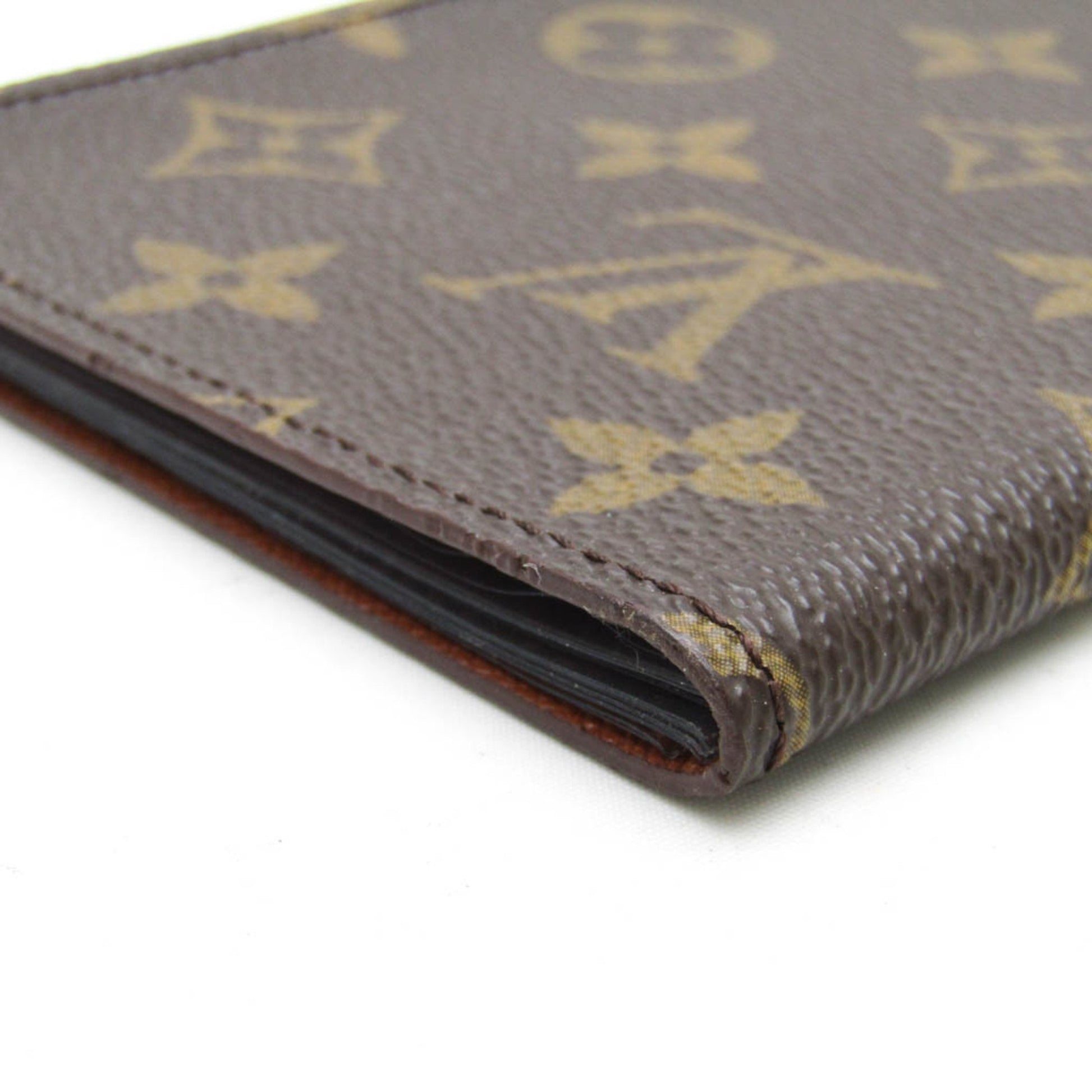 Louis Vuitton, Brown, Canvas, wallet