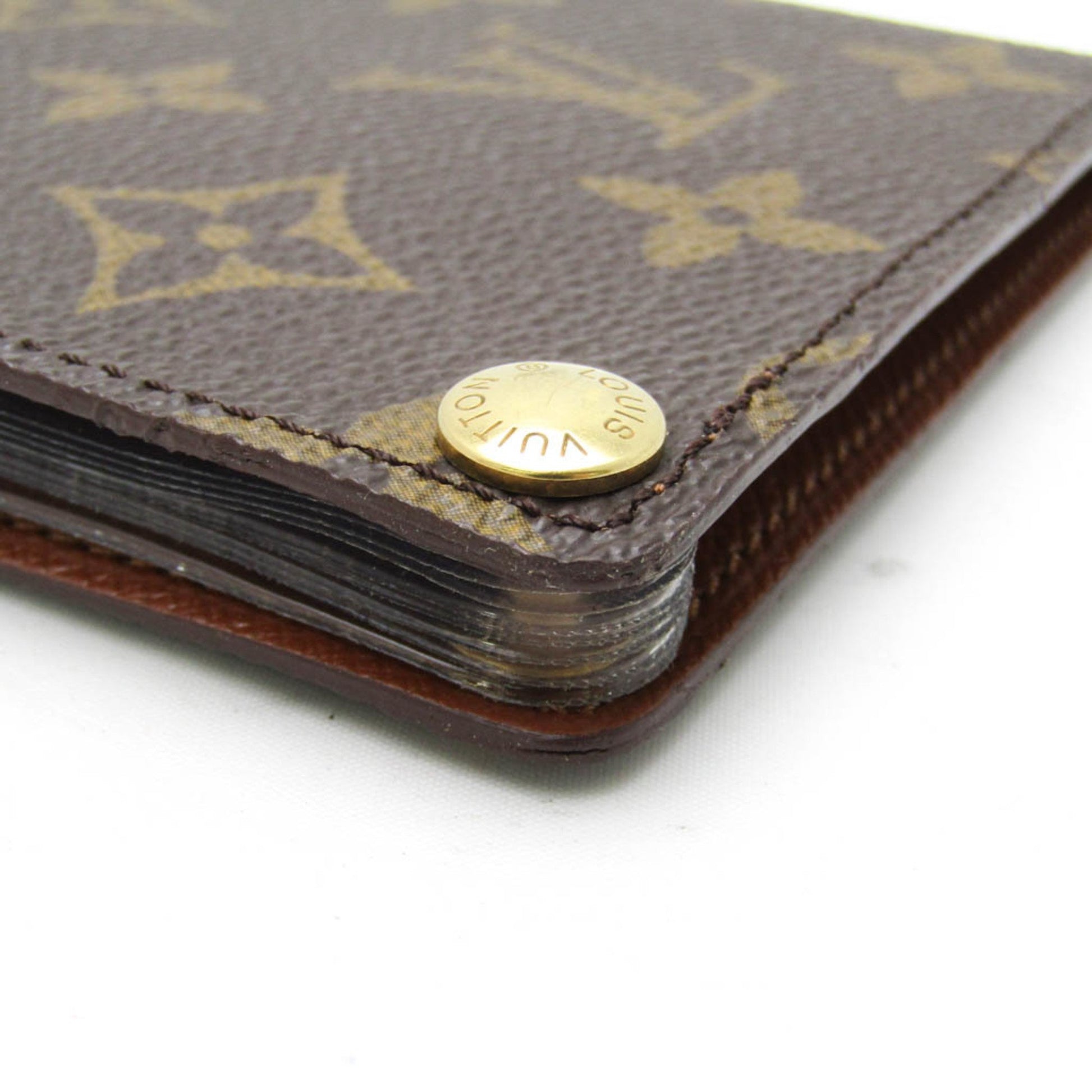 Louis Vuitton, Brown, Canvas, wallet