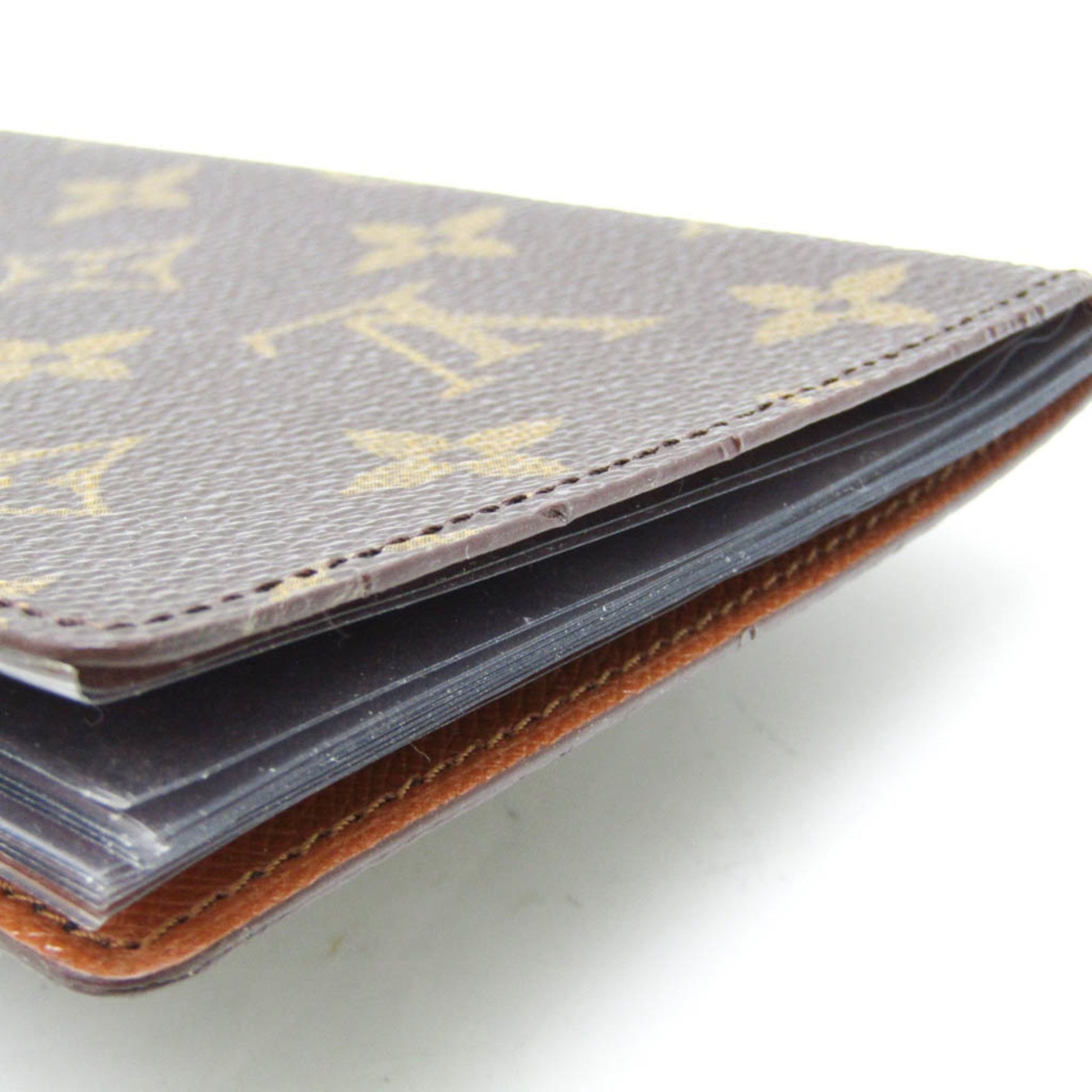 Louis Vuitton, Brown, Canvas, wallet