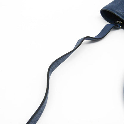 Prada Vitello phenix, Blue, Leather, tote