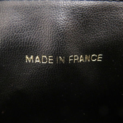 Chanel Vanity, Black, Leather, clutch