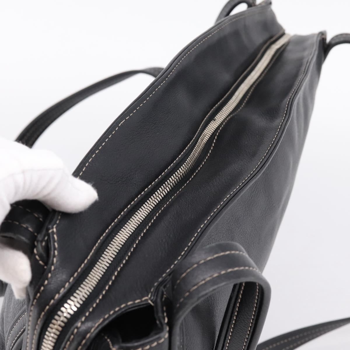 Loewe Shoulder bag Leather, Black, Leather, Shoulder Bag
