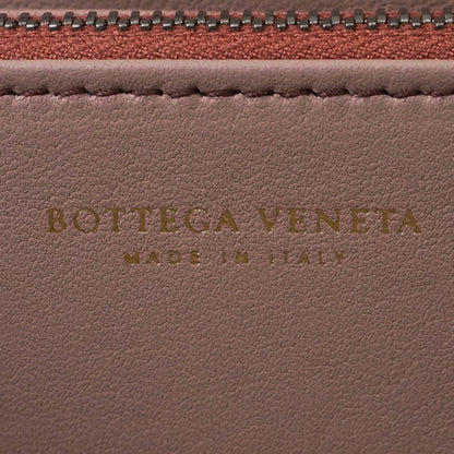 Bottega Veneta Intrecciato, Red, Leather, wallet