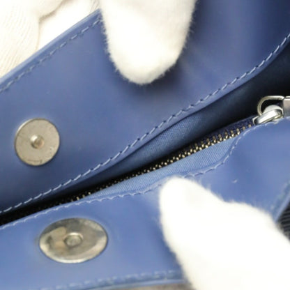 Louis Vuitton Mandala, Navy, Leather, shoulder