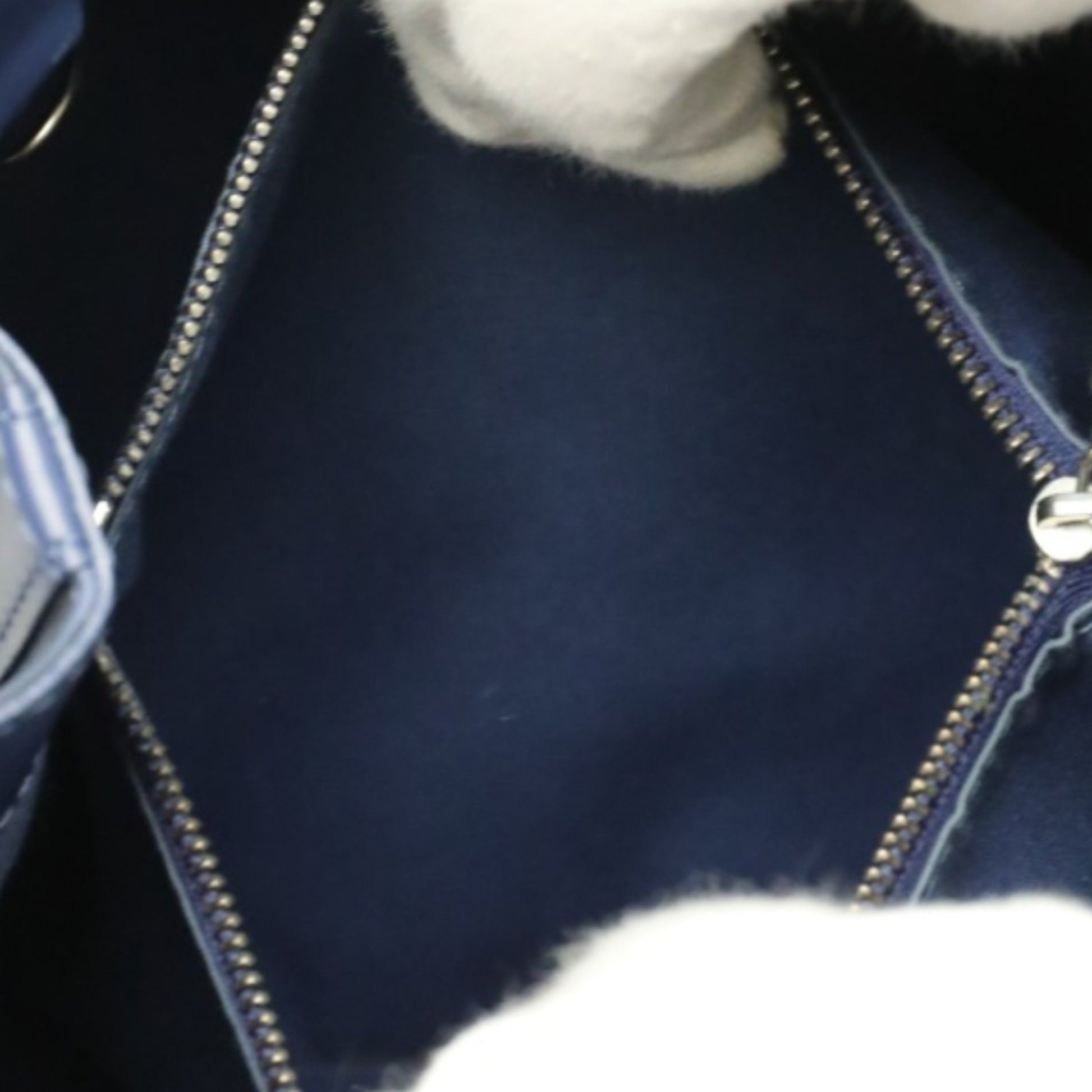 Louis Vuitton Mandala, Navy, Leather, shoulder