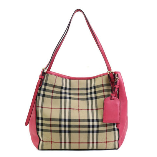 Burberry Nova Check, Beige, Canvas, shoulder