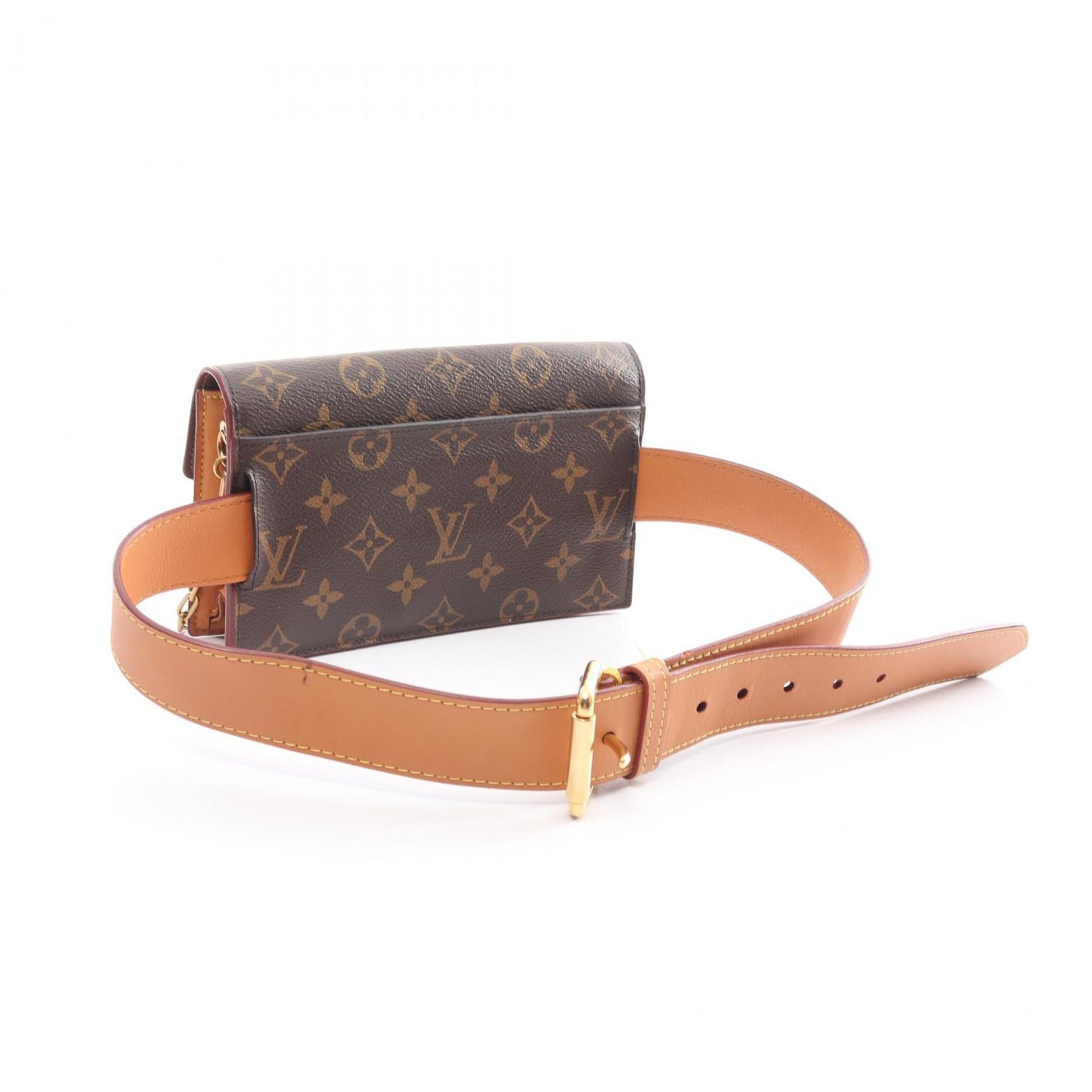 Louis Vuitton Bum Bag / Sac Ceinture, Brown, Canvas, clutch