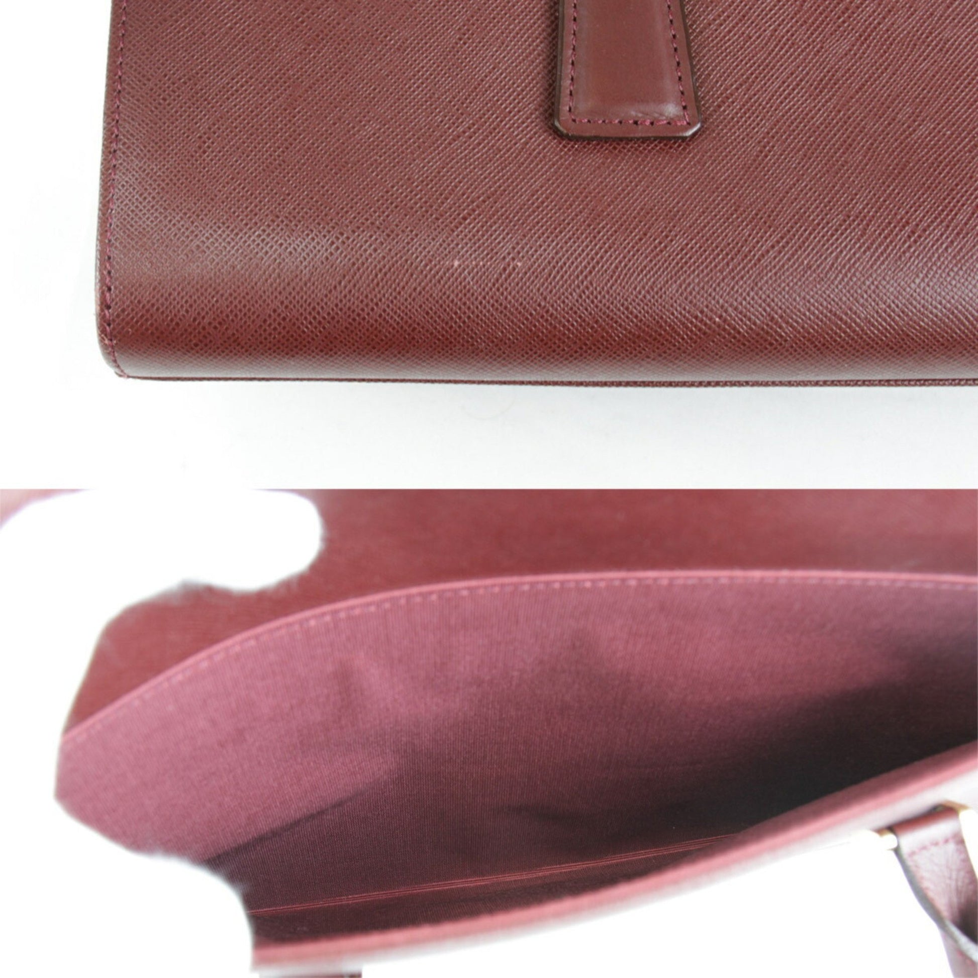Burberry, Burgundy, Leather, handbag