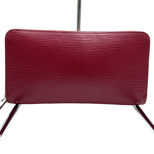 Louis Vuitton Zippy wallet, Red, Leather, wallet